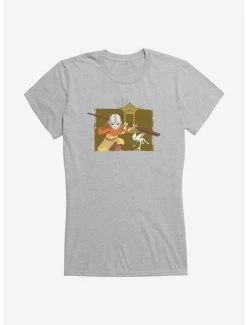 Top 10 🤩 Avatar: The Last Airbender Aang And Momo 👧 Girls T-Shirt ⌛