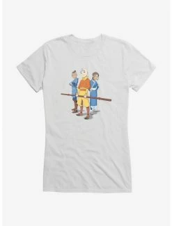 Deals ✨ Avatar: The Last Airbender Heroes 👧 Girls T-Shirt 🤩 -Hot Sale Avatar Store 13885500 hi