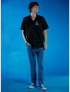 Best deal ⌛ Avatar: The Way Of Water Logo Woven Button-Up 🎉 -Hot Sale Avatar Store 19589129 av2