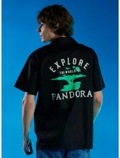 Best deal ⌛ Avatar: The Way Of Water Logo Woven Button-Up 🎉