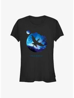 Best Sale 🤩 Avatar Fly Through Pandora 👧 Girls T-Shirt 👏