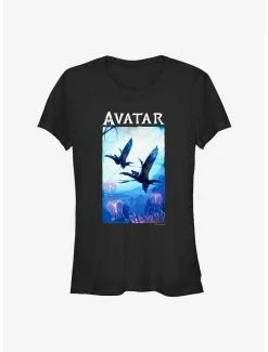 Coupon 🧨 Avatar: The Way of Water Air Time Poster 👧 Girls T-Shirt 🛒