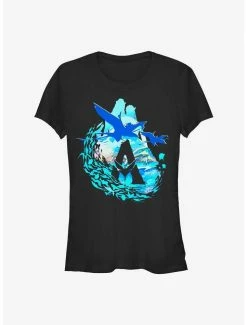 Coupon 🎉 Avatar: The Way of Water Scenic Flyby 👧 Girls T-Shirt ❤️